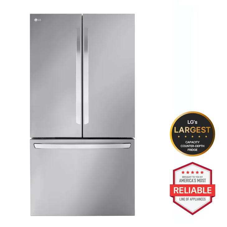 LG 27 cu. ft. Smart Counter-Depth MAX™ French Door Refrigerator LRFLC2706S