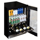 Silhouette Pro Gen 3 – 24″ Built-in Wine and Beverage Center Panel-Ready SPRWBC052D3SS-P