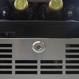 Silhouette Pro – 28 Bottle Built-In Wine Cellar in Stainless Steel SPRWC031D1SS