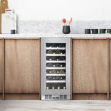 Silhouette Pro – 28 Bottle Built-In Wine Cellar in Stainless Steel SPRWC031D1SS