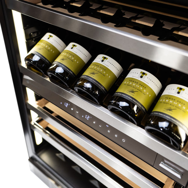 Silhouette Pro Gen 3 – 24” Built-In Wine Cellar Panel-Ready SPRWC052D3SS-P