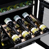 Silhouette Pro Gen 3 – 24” Built-In Wine Cellar Panel-Ready SPRWC052D3SS-P