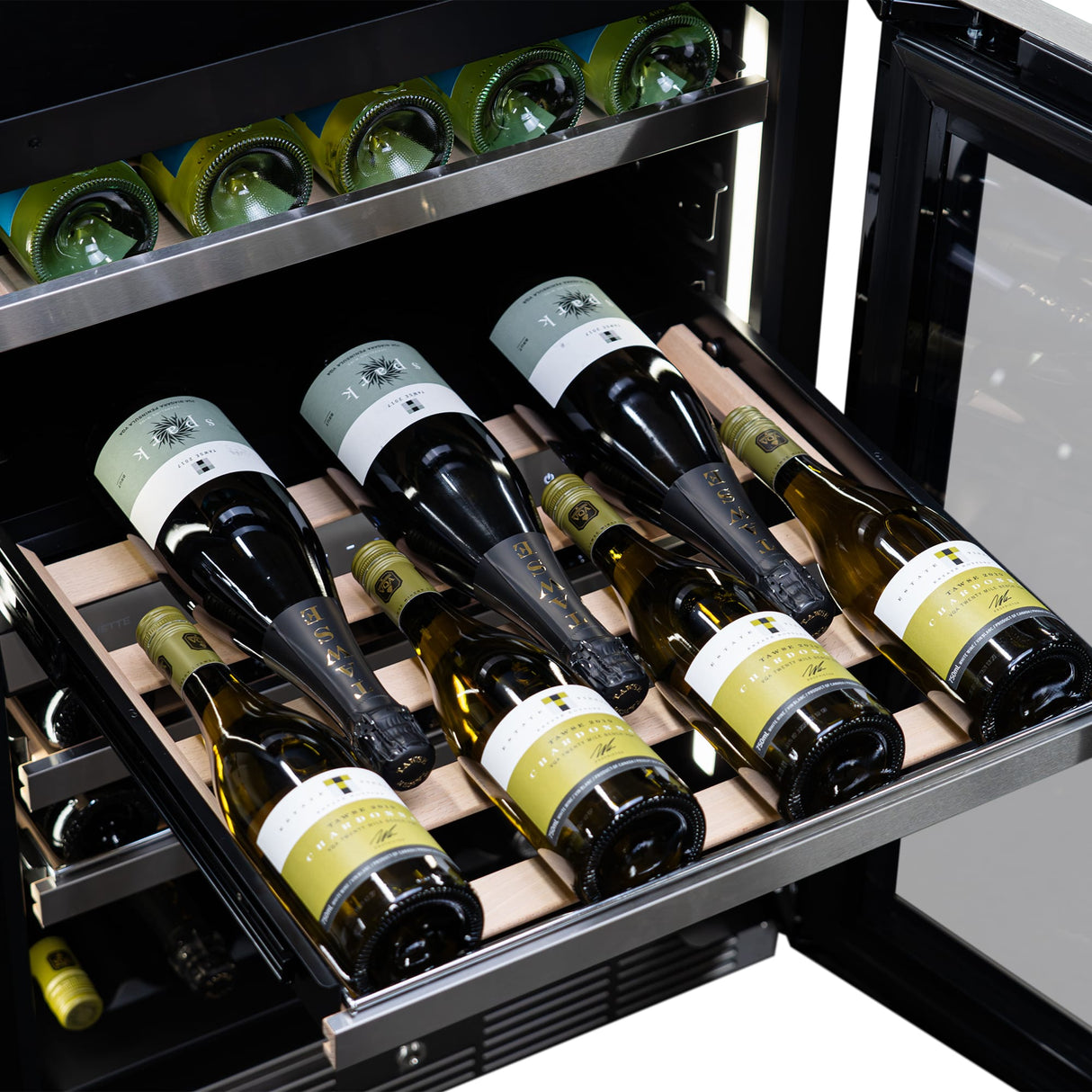 Silhouette Pro Gen 3 – 24” Built-In Wine Cellar Panel-Ready SPRWC052D3SS-P