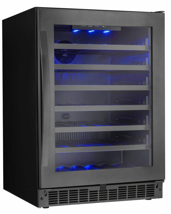 Silhouette Select – 24″ Built-In Wine Cellar in Black Stainless Steel SSWC056D1B-S