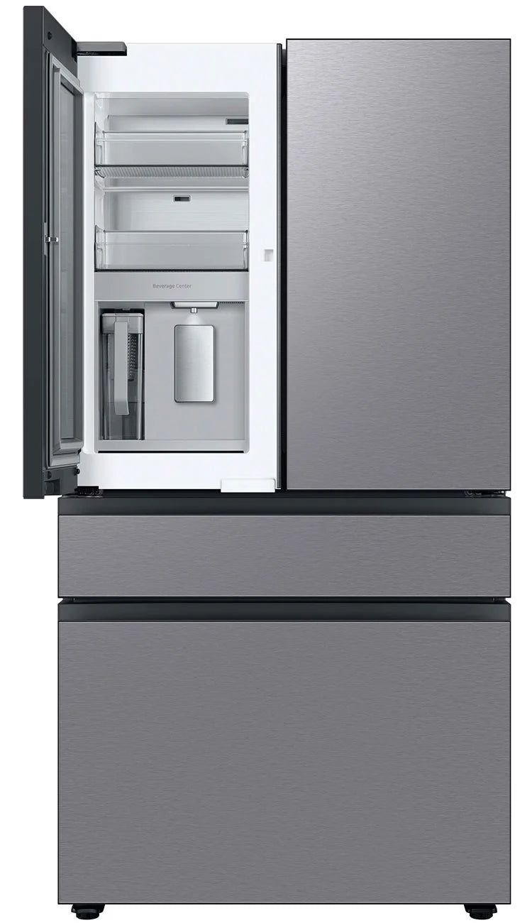 Samsung Bespoke AI 4-Door French Door Beverage Center™ | Dual Ice Maker & Flex Zone™ | 23 cu.ft.  RF23BB8600QLAA