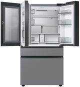 Samsung Bespoke AI 4-Door French Door Beverage Center™ | Dual Ice Maker & Flex Zone™ | 23 cu.ft.  RF23BB8600QLAA