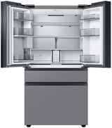 Samsung Bespoke AI 4-Door French Door Beverage Center™ | Dual Ice Maker & Flex Zone™ | 23 cu.ft.  RF23BB8600QLAA
