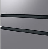 Samsung Bespoke AI 4-Door French Door Beverage Center™ | Dual Ice Maker & Flex Zone™ | 23 cu.ft.  RF23BB8600QLAA