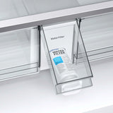 Samsung Bespoke AI 4-Door French Door Beverage Center™ | Dual Ice Maker & Flex Zone™ | 23 cu.ft.  RF23BB8600QLAA