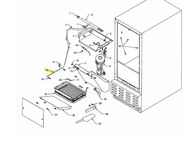 30IM Bin Therm Sleeve SVC Assembly 42242986