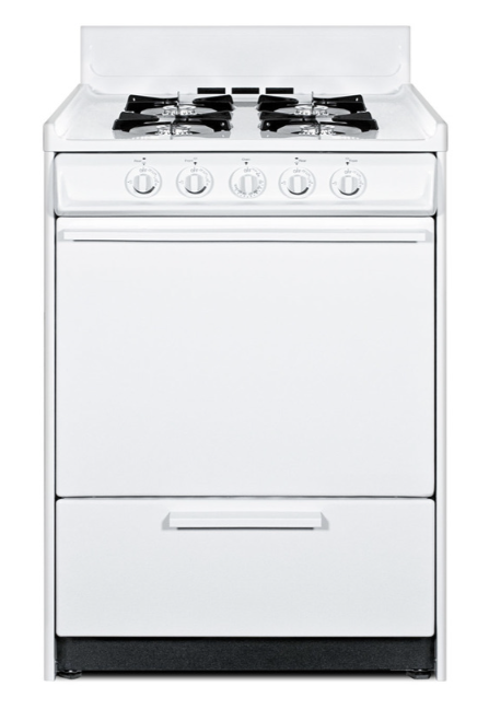 Brown 24" Free Standing Gas Range WNM610-P