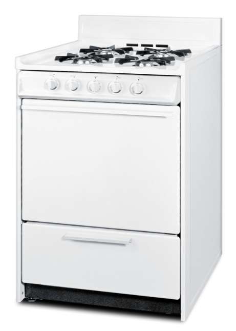 Brown 24" Free Standing Gas Range WNM610-P