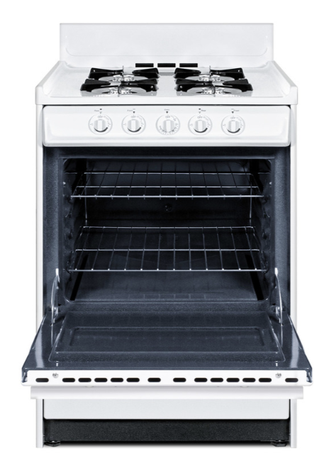 Brown 24" Free Standing Gas Range WNM610-P