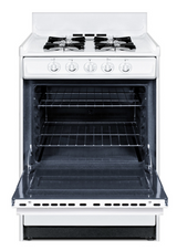 Brown 24" Free Standing Gas Range WNM610-P
