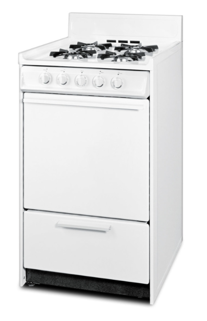 Brown 20" Free Standing Gas Range WNM110-P