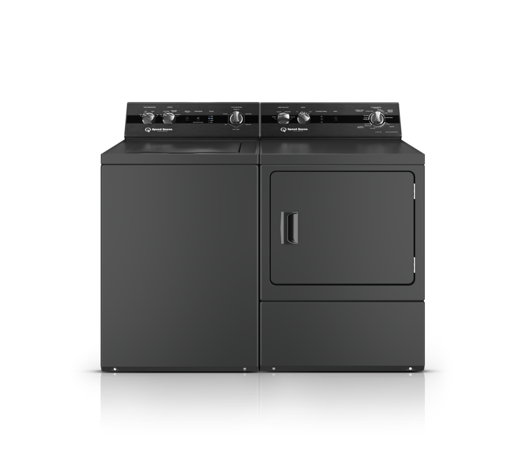 Speed Queen DC5 Sanitizing Electric Dryer with Extended Tumble | Reversible Door | 5-Year Warranty DC5003BE