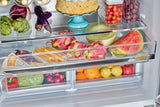 Classic Retro 36-inch 21.4 cu. ft. Frost Free French Door Counter Depth Refrigerator with Built-In Ice Maker in Midnight Black, ENERGY STAR® UGP-595L B AC
