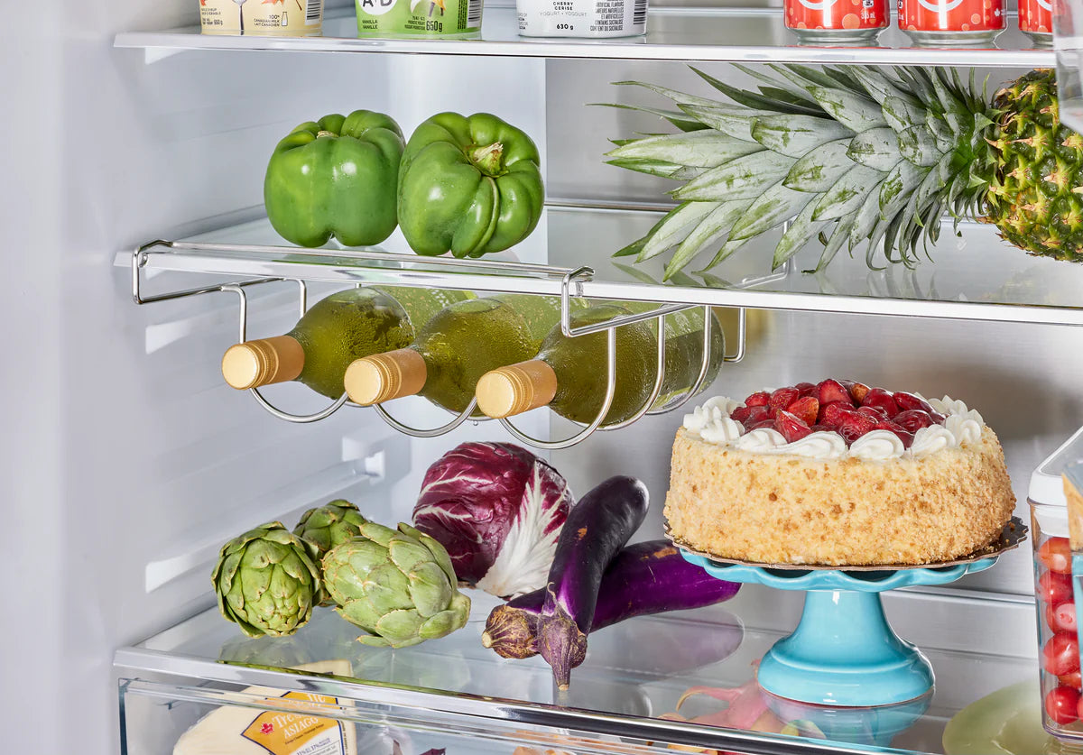 Classic Retro 36-inch 21.4 cu. ft. Frost Free French Door Counter Depth Refrigerator with Built-In Ice Maker in Summer Mint Green, ENERGY STAR® UGP-595L LG AC