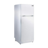 Unique Appliances UGP8CSMW 24 inch Off-Grid Propane Top Freezer Refrigerator with 8 cu. ft. Capacity, Battery Ignition, Adjustable Glass Shelves and Reversible Doors (White)