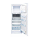 Unique Appliances UGP8CSMW 24 inch Off-Grid Propane Top Freezer Refrigerator with 8 cu. ft. Capacity, Battery Ignition, Adjustable Glass Shelves and Reversible Doors (White)