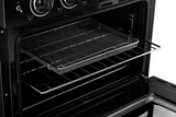 Unique 30' Classic Retro Induction Range Midnight Black UNQ-30CR IC B