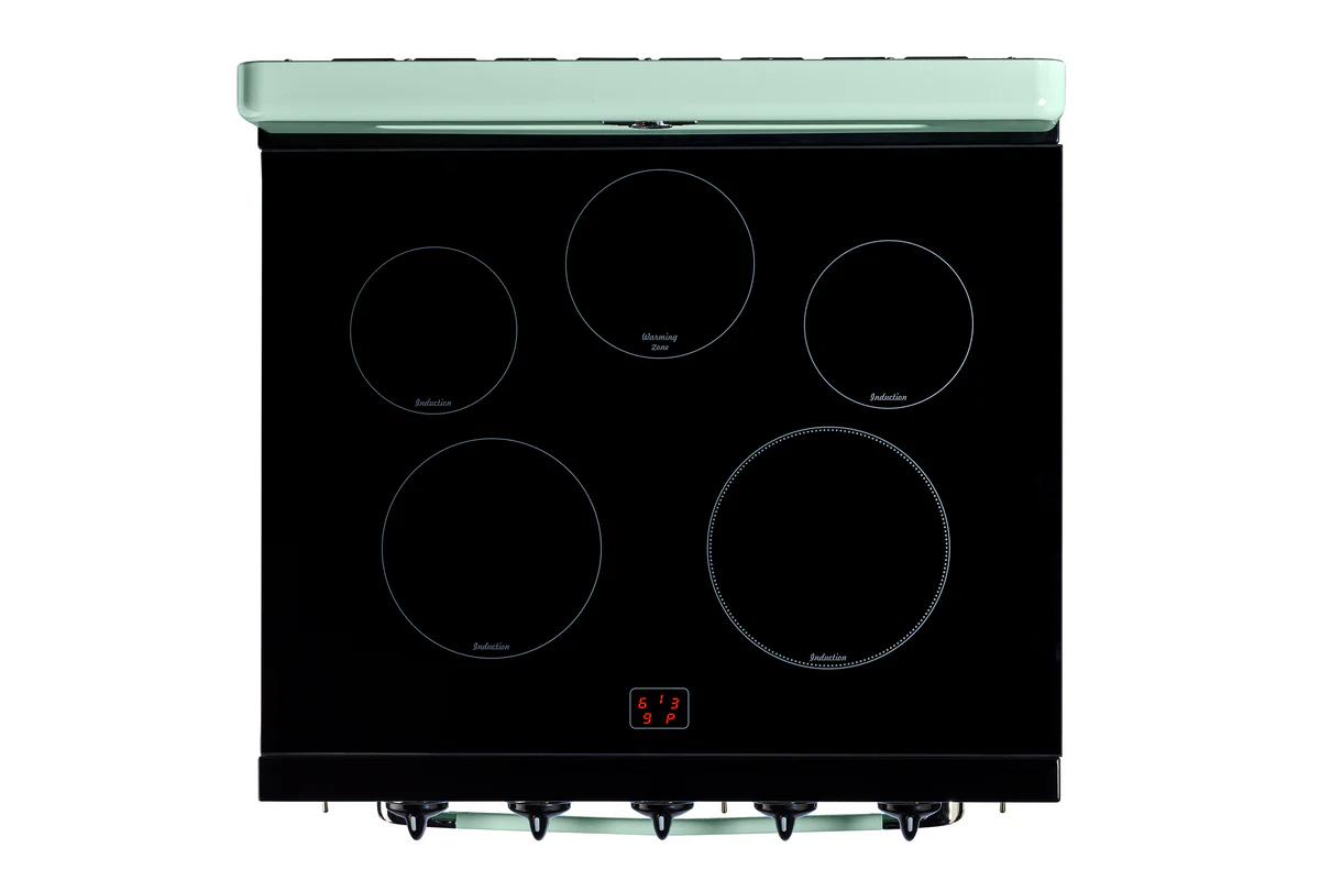 Unique 30' Classic Retro Induction Range Summer Mint Green UNQ-30CR IC LG