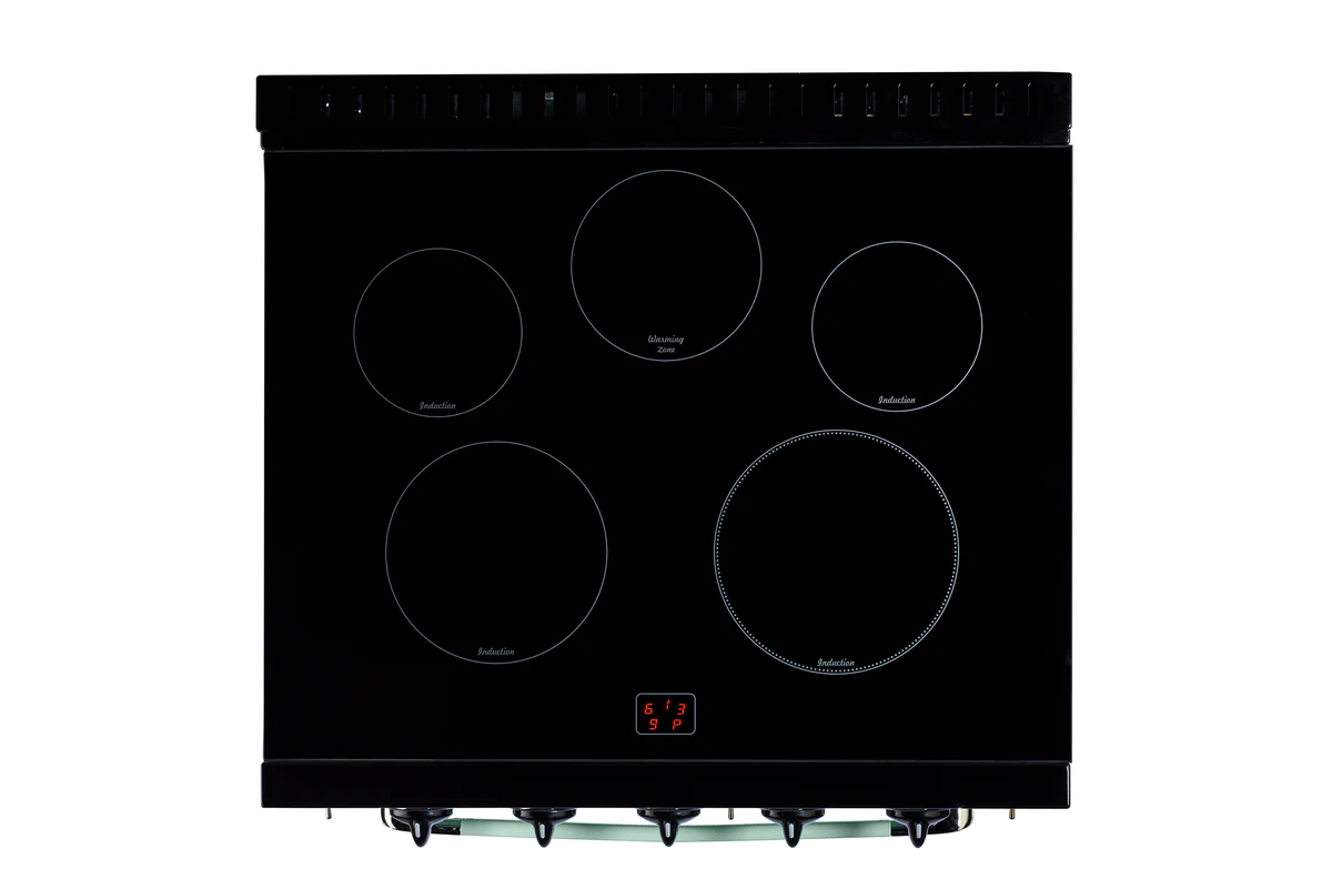 Unique 30' Classic Retro Induction Range Summer Mint Green UNQ-30CR IC LG
