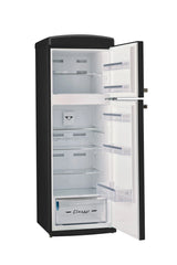 Unique 310L Midnight Black Top Mount Refrigerator UNQ-310L B TM