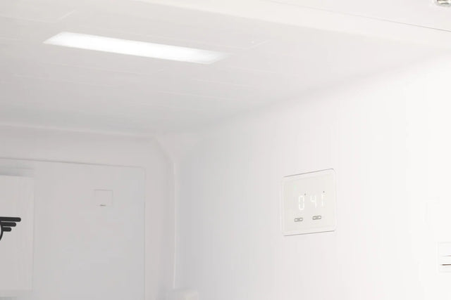 Unique 310L Midnight Black Top Mount Refrigerator UNQ-310L B TM