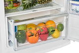 Unique 310L Marshmallow White Top Mount Refrigerator UNQ-310L W TM