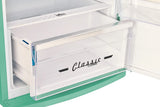 Unique 310L Ocean Mist Turquoise Top Mount Refrigerator UNQ-310L T TM