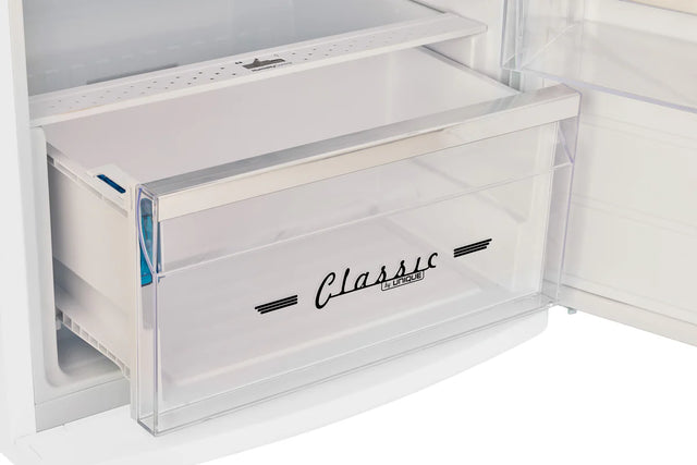 Unique 310L Marshmallow White Top Mount Refrigerator UNQ-310L W TM