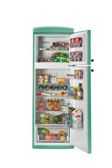 Unique 310L Ocean Mist Turquoise Top Mount Refrigerator UNQ-310L T TM