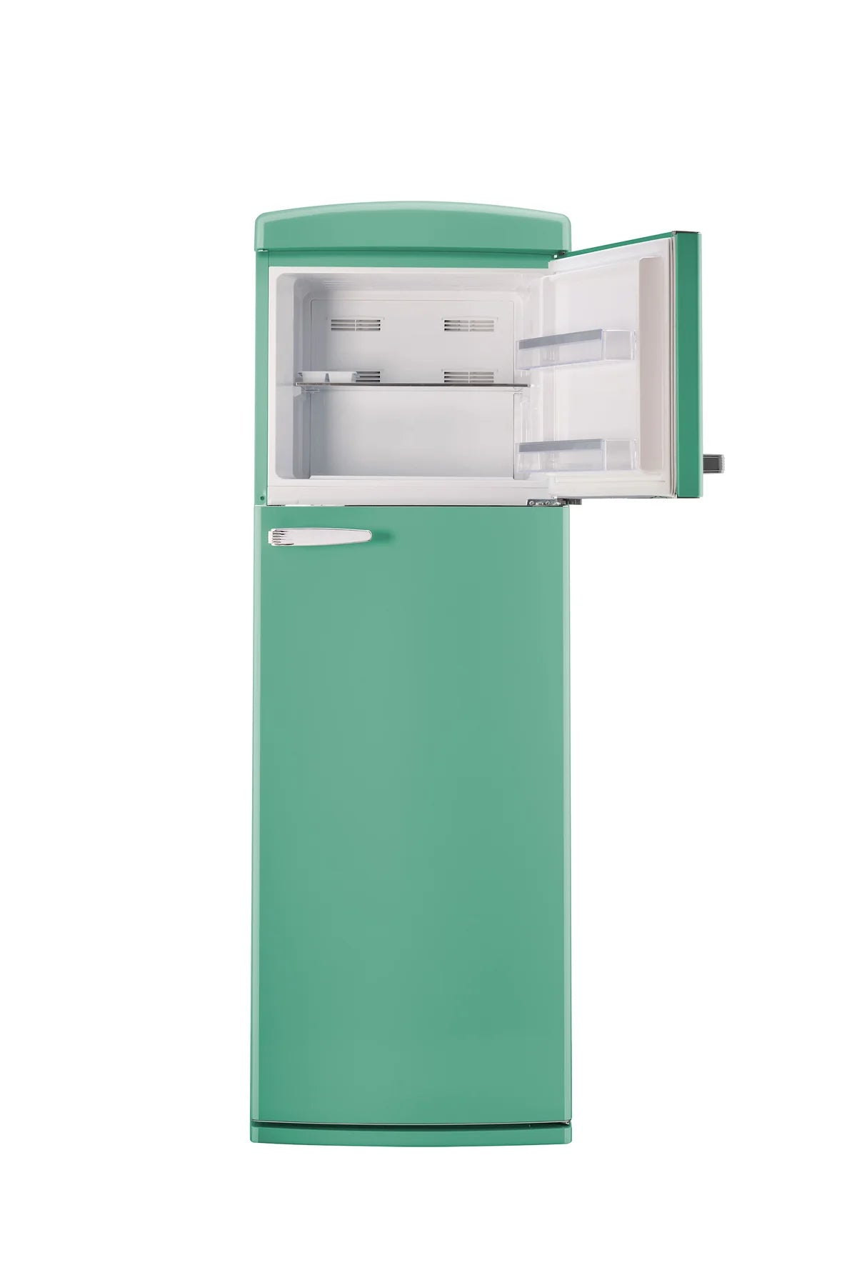 Unique 310L Ocean Mist Turquoise Top Mount Refrigerator UNQ-310L T TM