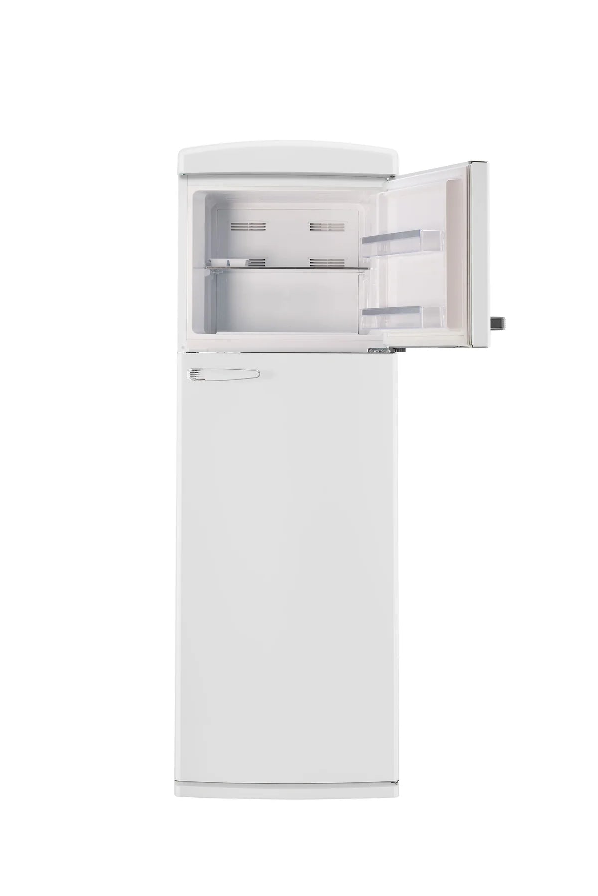 Unique 310L Marshmallow White Top Mount Refrigerator UNQ-310L W TM