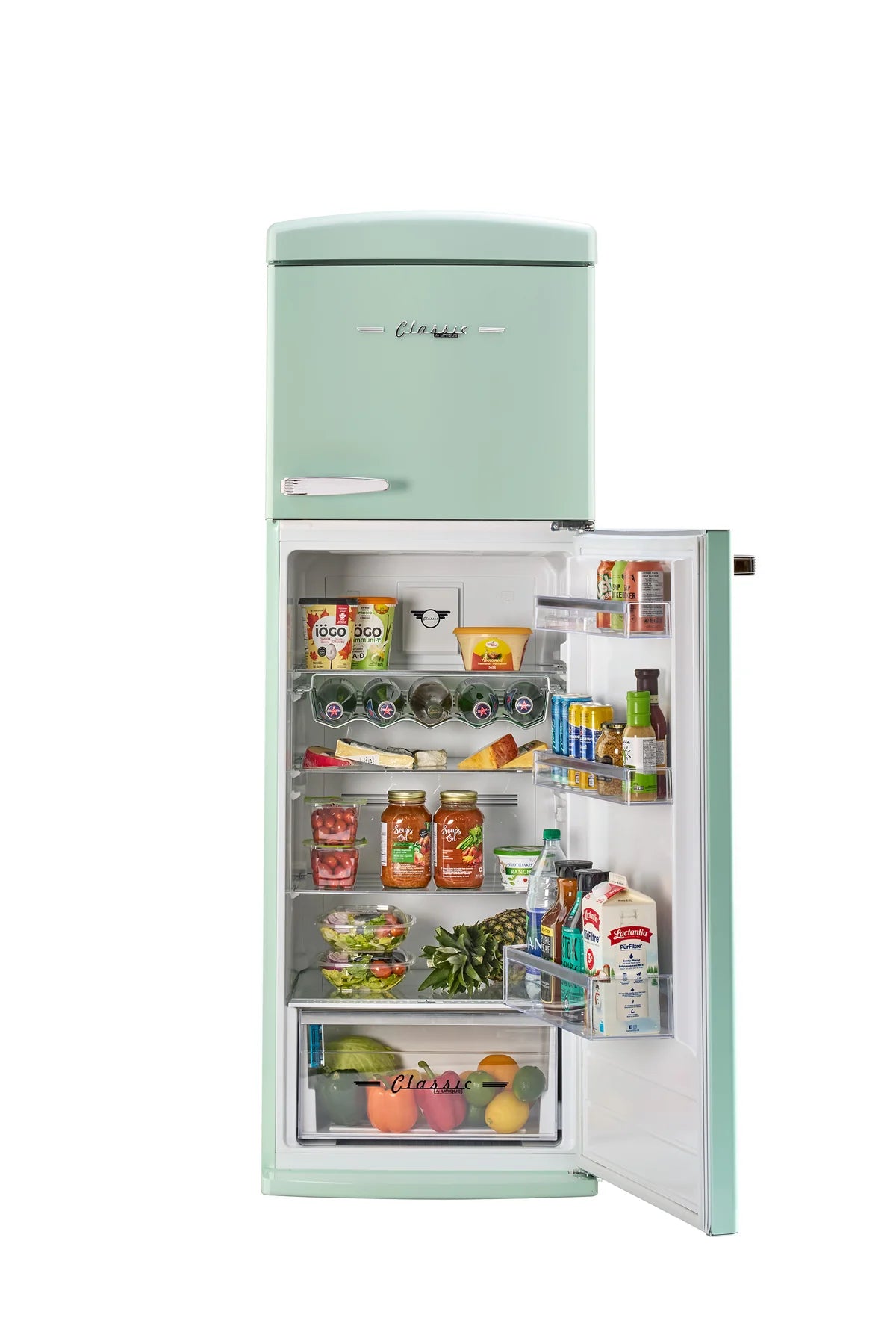 Unique 310L Summer Mint Green Top Mount Refrigerator UNQ-310L LG TM