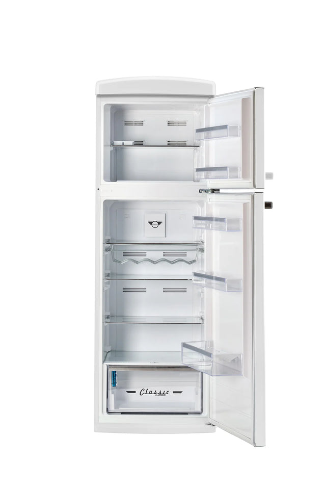 Unique 310L Marshmallow White Top Mount Refrigerator UNQ-310L W TM