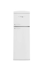 Unique 310L Marshmallow White Top Mount Refrigerator UNQ-310L W TM