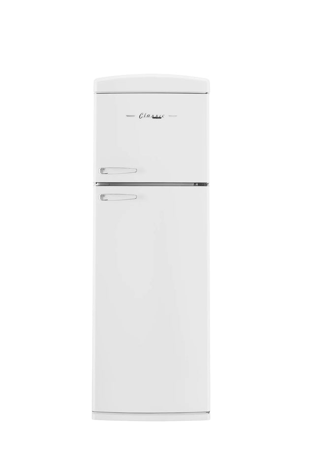 Unique 310L Marshmallow White Top Mount Refrigerator UNQ-310L W TM