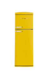 Unique 310L Canary Yellow Top Mount Refrigerator UNQ-310L TM
