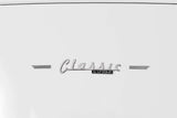 Unique 310L Marshmallow White Top Mount Refrigerator UNQ-310L W TM