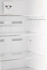 Unique 310L Midnight Black Top Mount Refrigerator UNQ-310L B TM