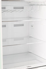 Unique 310L Midnight Black Top Mount Refrigerator UNQ-310L B TM
