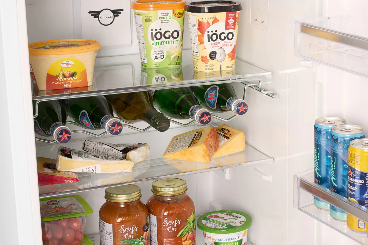 Unique 310L Marshmallow White Top Mount Refrigerator UNQ-310L W TM