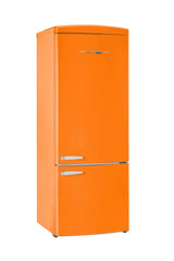 Unique 455L Creamsicle Orange Bottom Mount Refrigerator UNQ-455L O AC