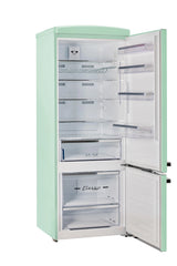 Unique 455L Mint Green Bottom Mount Refrigerator UNQ-455L LG AC