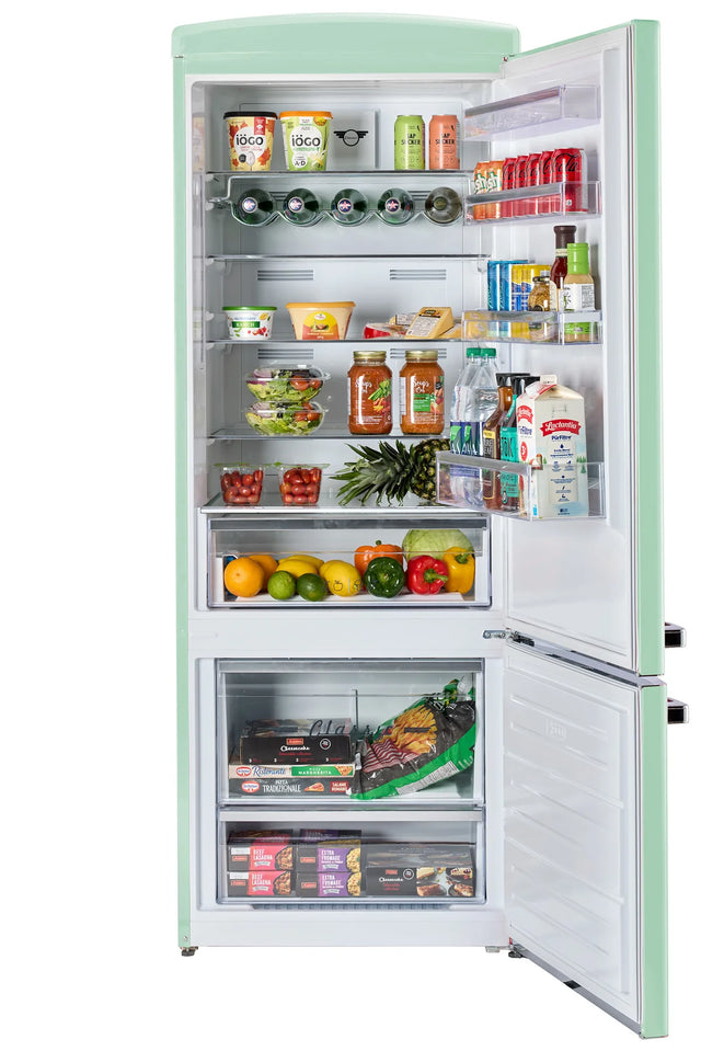Unique 455L Mint Green Bottom Mount Refrigerator UNQ-455L LG AC