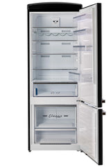 Unique 455L Midnight Black Bottom Mount Refrigerator UNQ-455L B AC