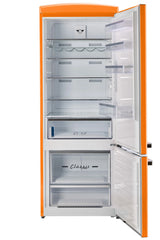 Unique 455L Creamsicle Orange Bottom Mount Refrigerator UNQ-455L O AC