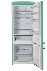 Unique 455L Ocean Mist Turquoise Bottom Mount Refrigerator UNQ-455L T AC